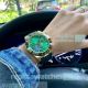 Replica Rolex Daytona Green Dial Black Rubber Strap Men's Watch (5)_th.jpg